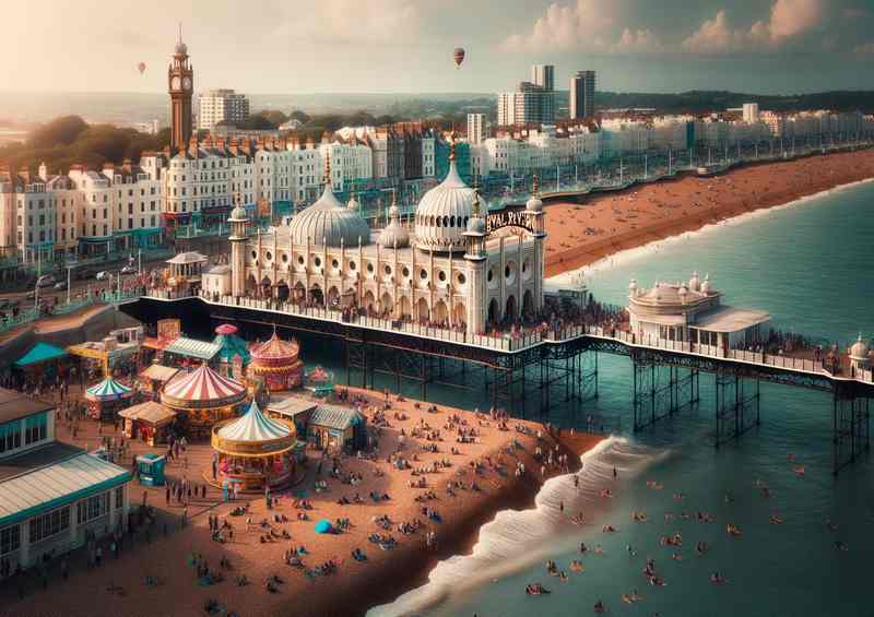 Bohemian Beachfront Photo of Brighton East Sussex