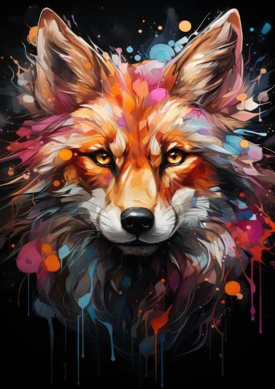beautiful fox face