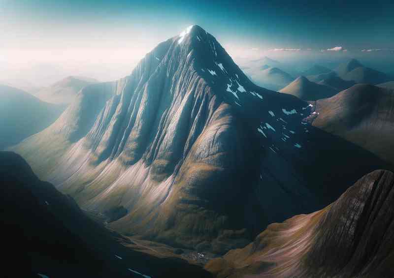 Ben Nevis Metal Poster