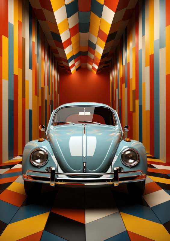 The little blue beetle