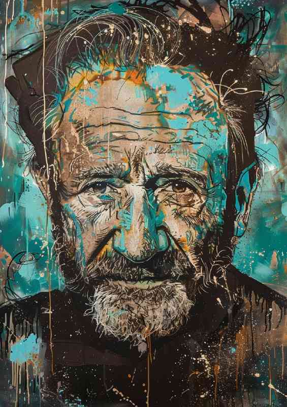 Robin Williams splash art style