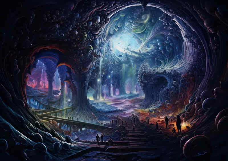 Fantasy Enchanted worlds with artful colours