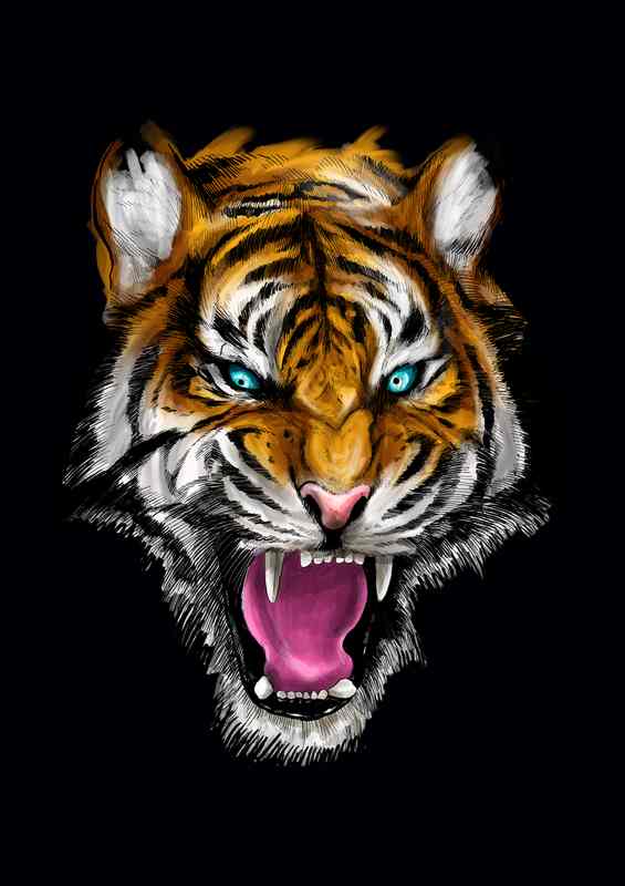Ferocious Tiger