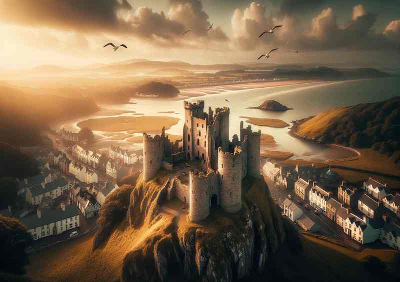 Conway Castle, Wales | Coastal Town