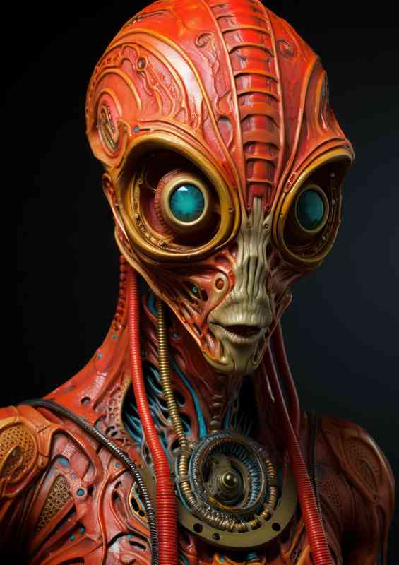 Alien hyper neo red skin