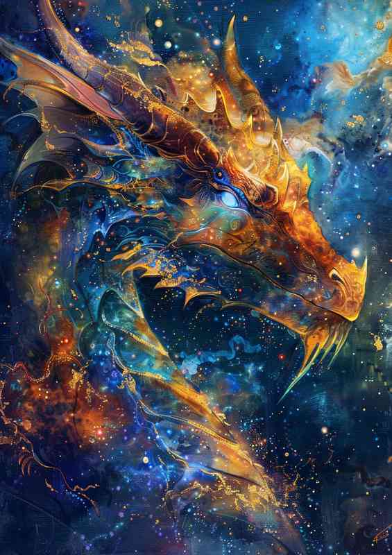 Dragon of the ocean of galaxy