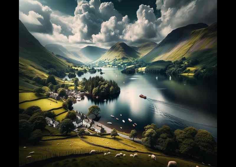 Cumbrian Seren in the Lake District
