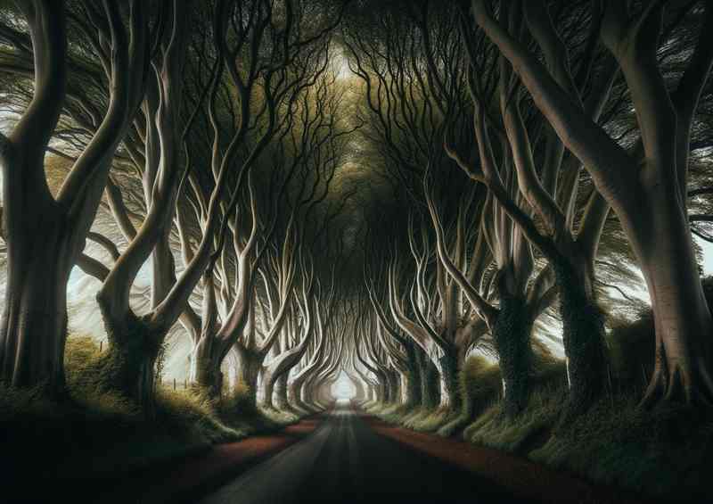 Dark Hedges NI Road
