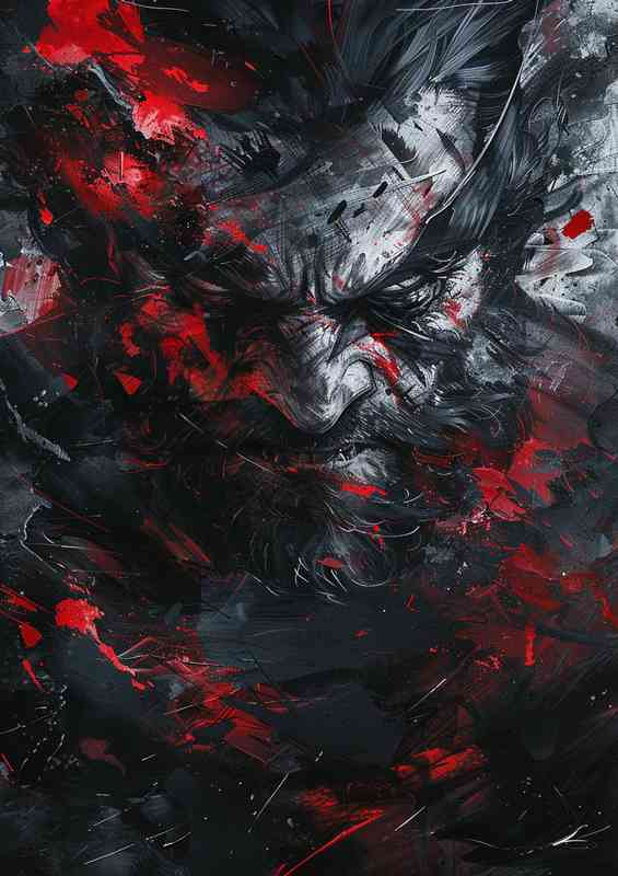 Wolverine black and red