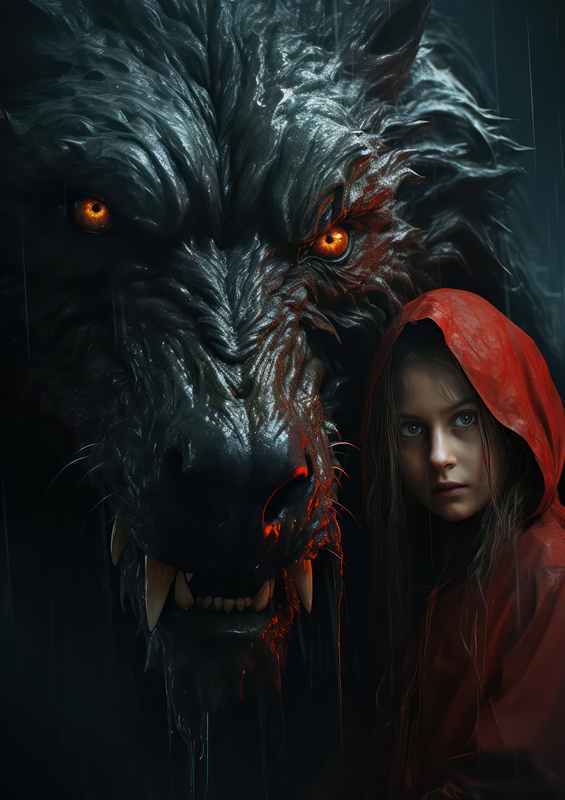 Red riding hoode and her protector
