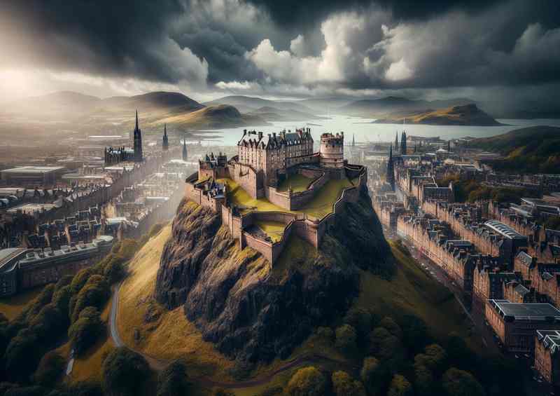 Edin Castle Scot Highlands