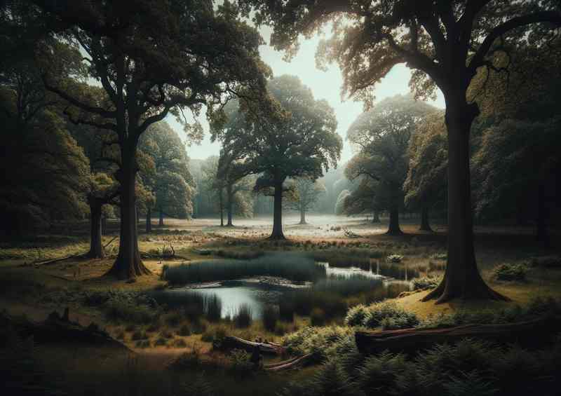 Epping Forest Essex London Dense woodlands