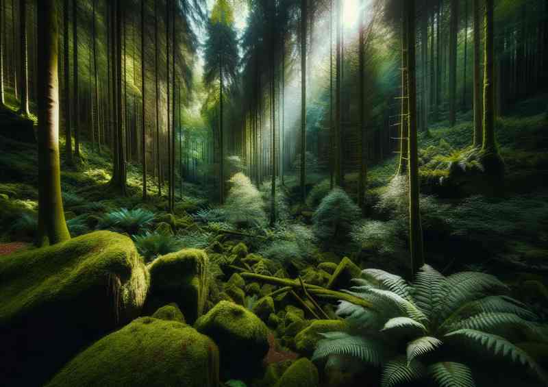 Forest of Dean Gloucestershire Lush greenery