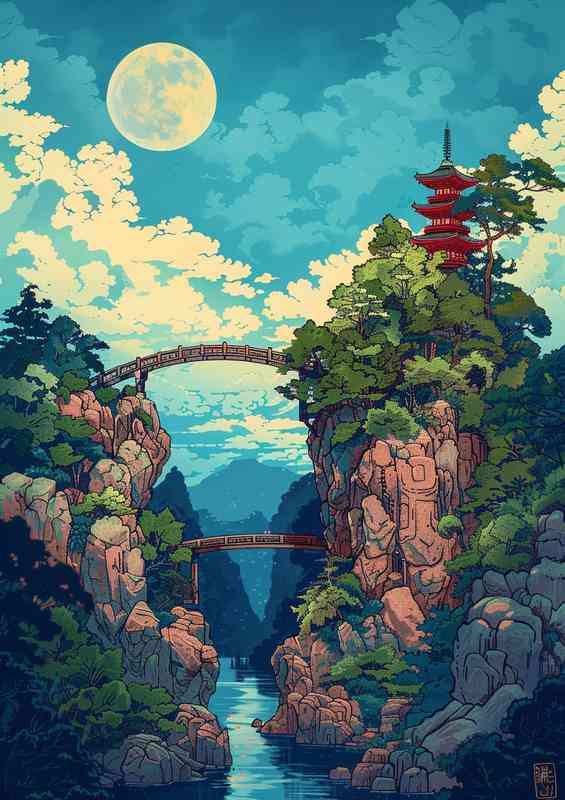 Dojo in the height of the clouds