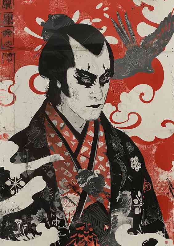Japanese wood block art
