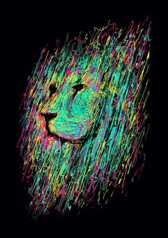 unfinished lion