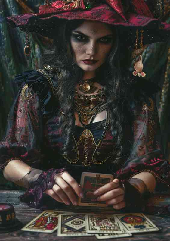 Witch tarot readingcards