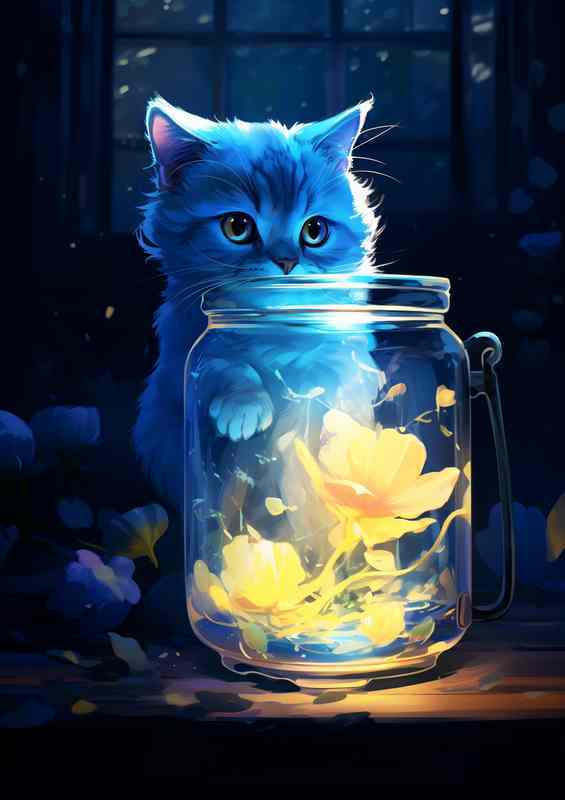 The Serene World of Cats and Nature