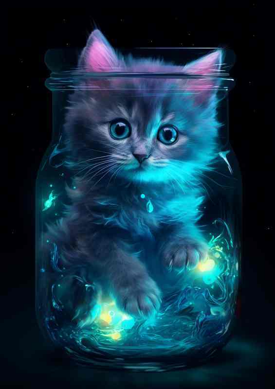 Whisker Whimsy Cats in Delightfully Artistic