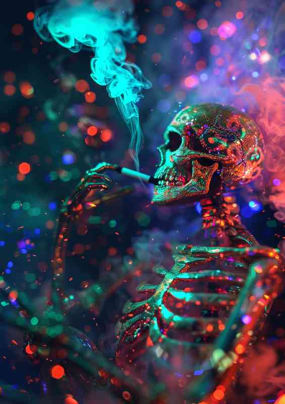 psychedelic suit just ar rest