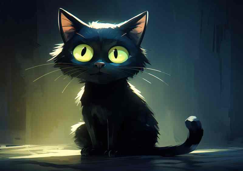 Big Eyed Beauty The Chronicles of a Black Cat