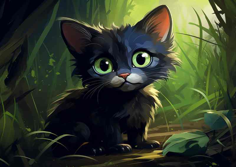 Big Eyed Beauty kitten