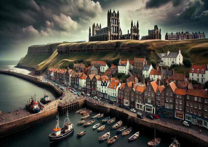 Gothic Seaside Charm Whitby in North Yorkshire
