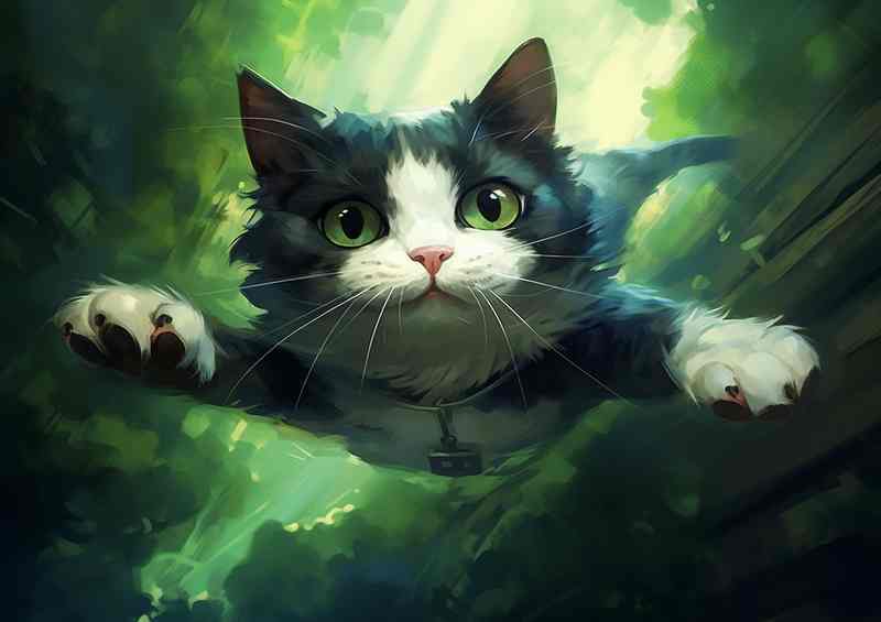 Cats Crowned with Nature