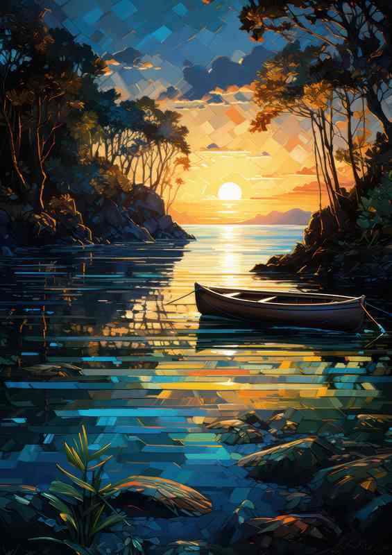 Boats Solitude Whispering Waters Gentle Lull