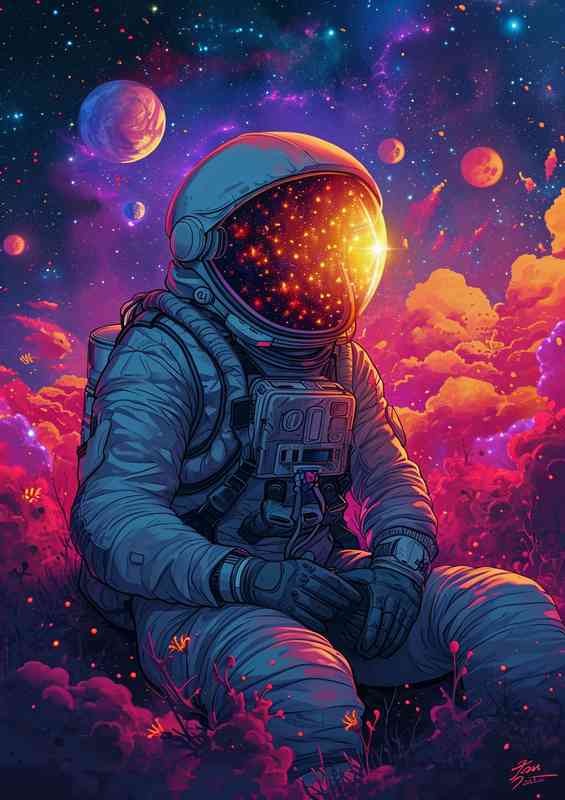 Sitting in space watching the world go by