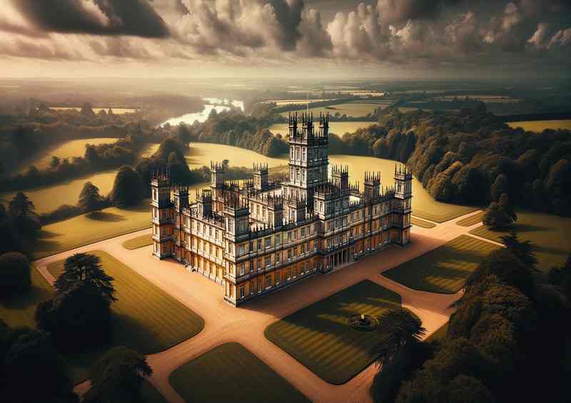 Highclere Castle Hampshire Downton Abbey Fame