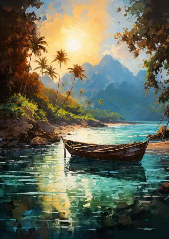 Waters Lullaby Small Boats Gentle Repose