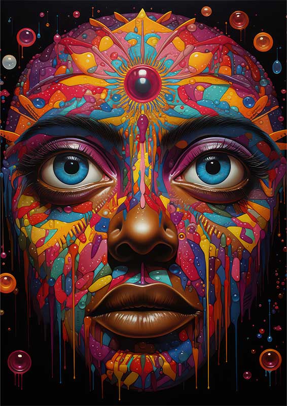 Psychedelic Personalities big blue eyes
