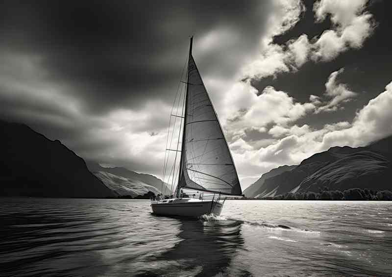 Gentle Waves Sing To Yachts Sails