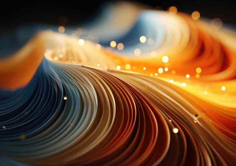 Colourful sand waves with droplets
