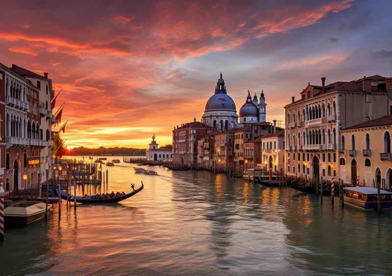 Grand Canal Romance Twilights Golden Dance