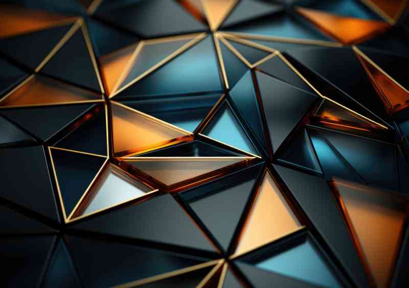 Geometric shapes in triange form