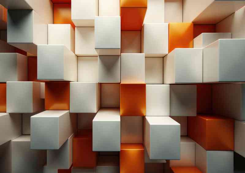 The blocked wall of squares
