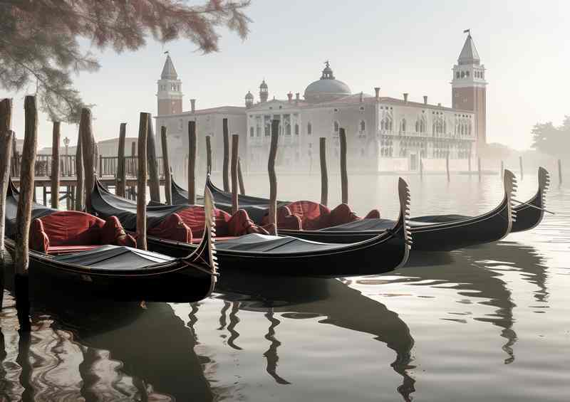 Venice Dreams Gondola On Quiet Water