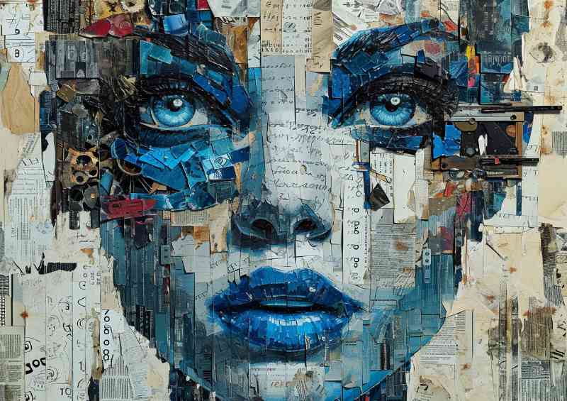 The Pallet Knife ladys face