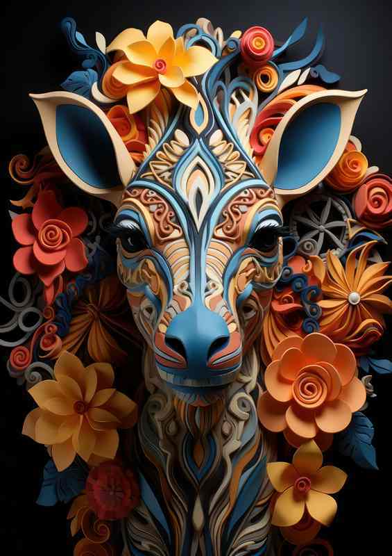 A Fusion of Natures Beauty Donna The Deer
