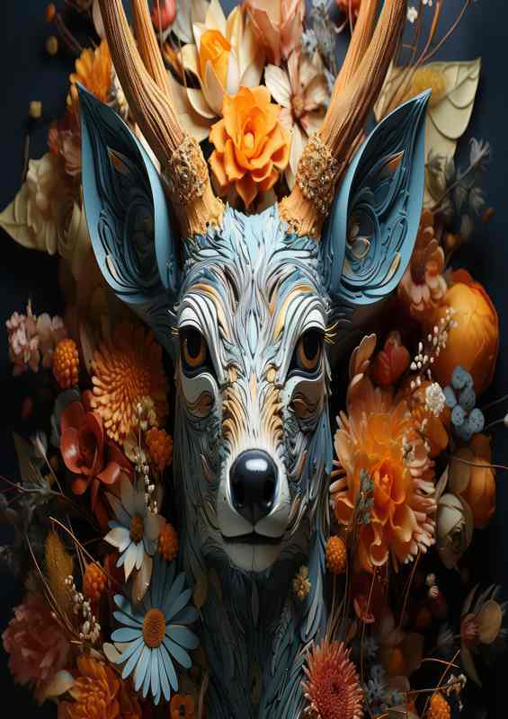 Bot Sym Art Reflections of Animals & Flowers