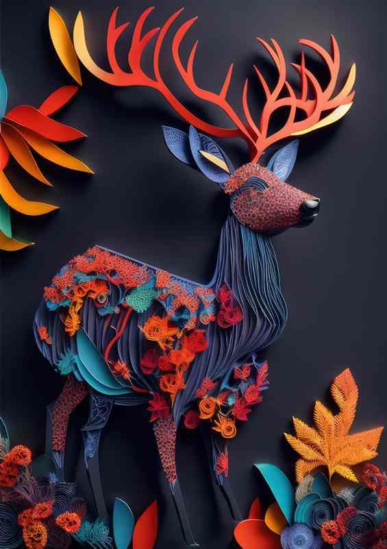 Colorful Kingdoms Of David The Deer