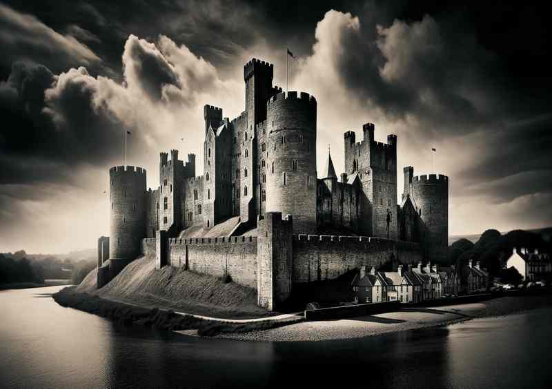 Medieval Welsh Stronghold Conwy Castle