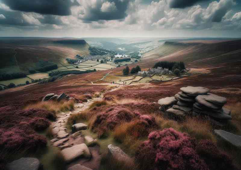 Moors & Dales Peak District Metal Poster