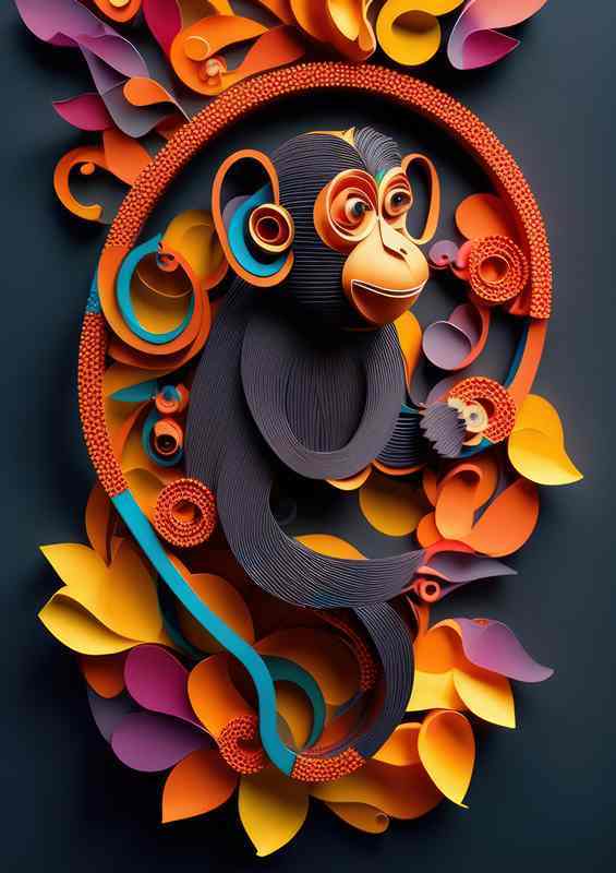 Lush Imagery Mark The Monkey Art
