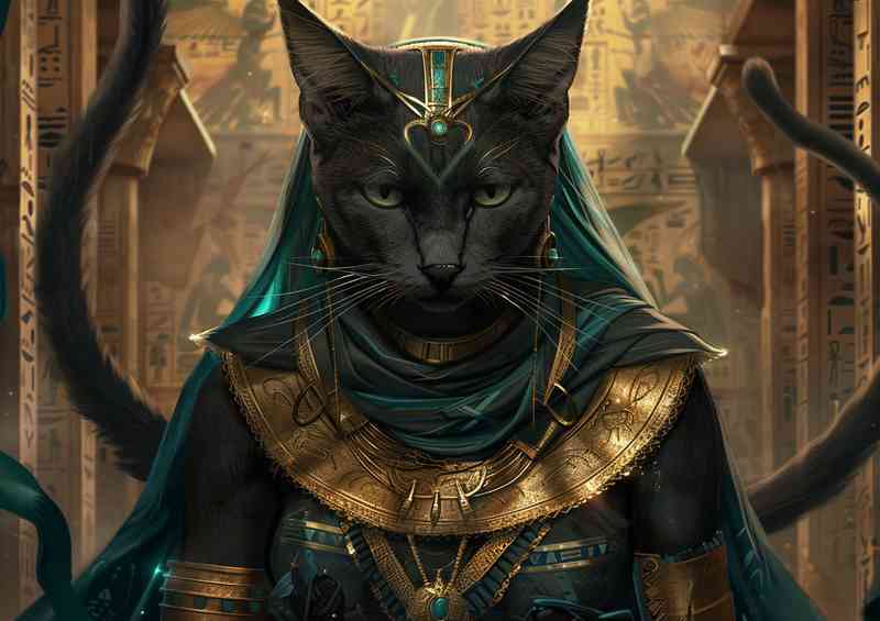 Egypt in the style of magali villeneuve mythology