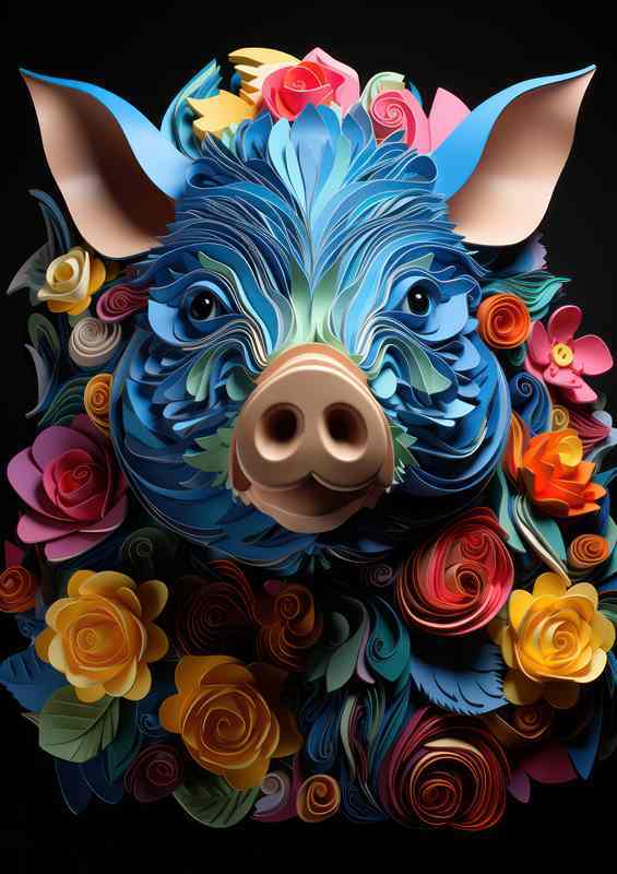 Majestic Wildlife Perry Metal Poster