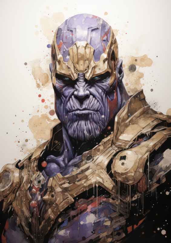 Thanos Japanese ink