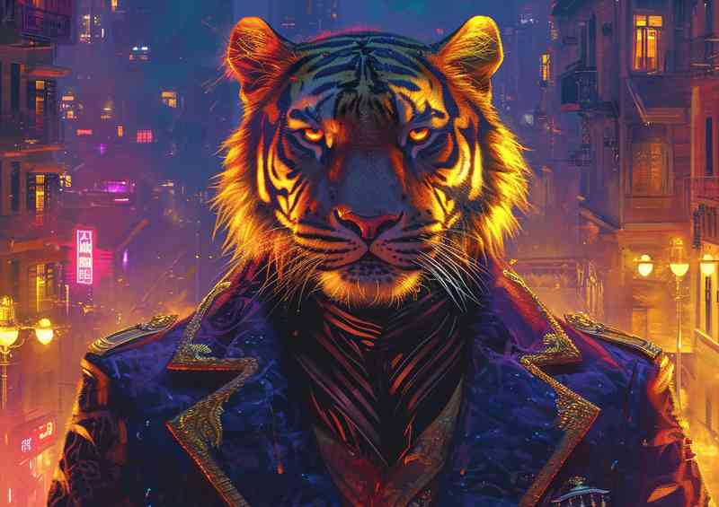Tiger bright lights big city